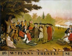 Wm Penn's Treaty, 1681