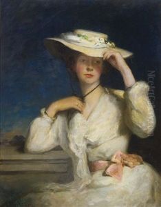 Symphony In Pink And White by George Elgar Hicks