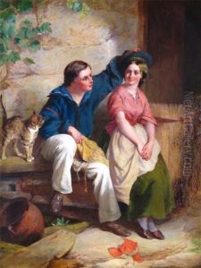 The Welcome Home by George Elgar Hicks