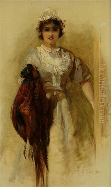 A Pair Of Pheasants - view 1