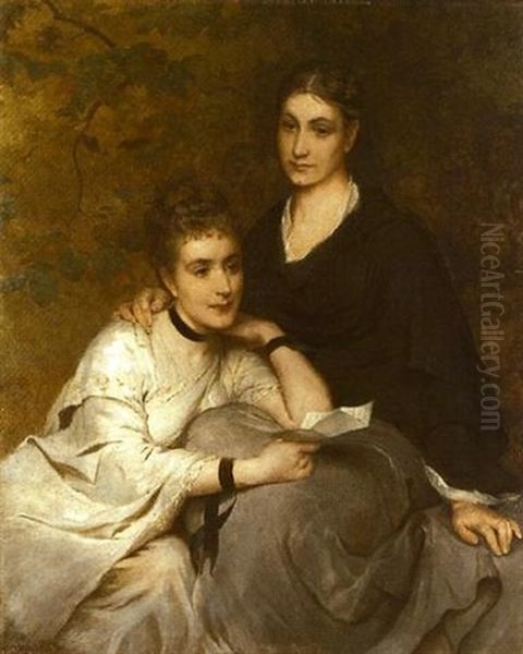 Mrs Stanley Clarke And Mrs Sloane Stanley, Daughters Of Sir John Rose - view 1