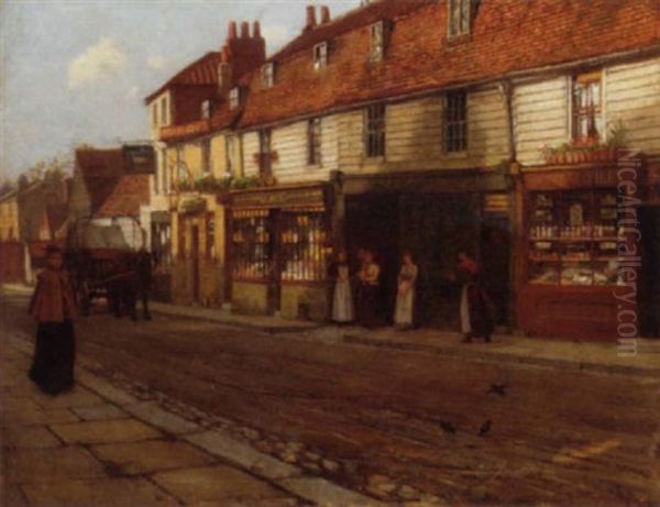 Eltham High Street, 1892 - view 1