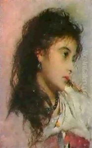 A Gypsy Child by George Elgar Hicks