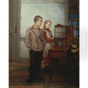 The Caged Bird by Thomas Hicks
