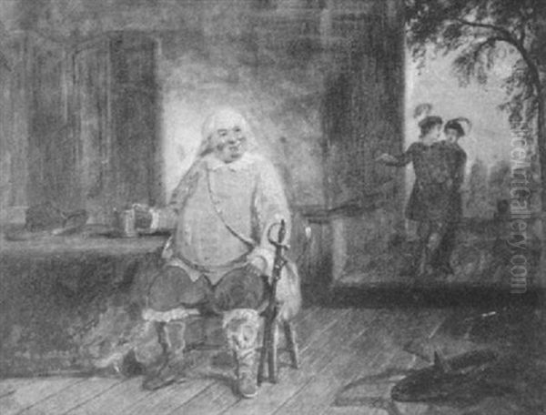 Man In A Tavern - view 1