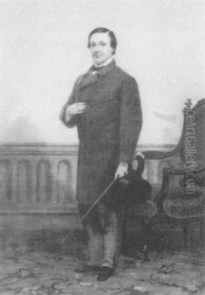 Interior Scene Of A Man - view 1