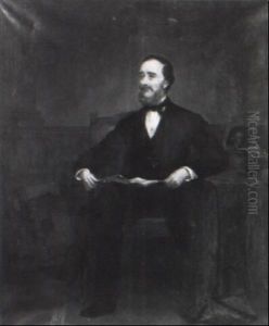 Portrait Of Mr. Everett, President Of Broadway Savings Institution