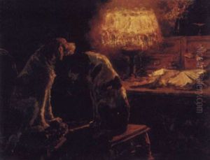Perros En El Salon by Rafael Hidalgo De Caviedes