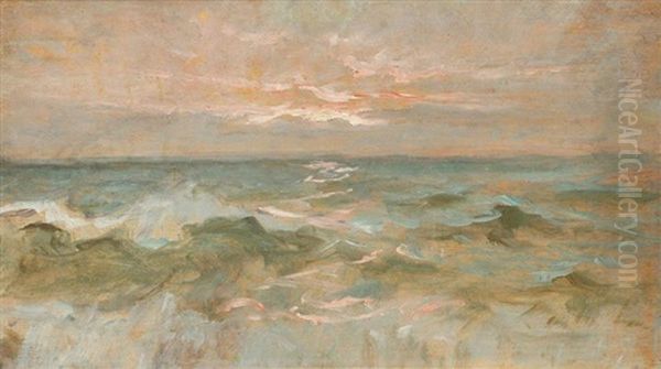 Coucher De Soleil Sur La Mer - view 1