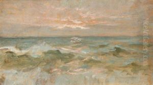 Coucher De Soleil Sur La Mer