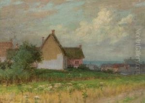 Paisaje Campestre by Felix Resurreccion Hidalgo Y Padilla