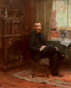 Interior Con Caballero