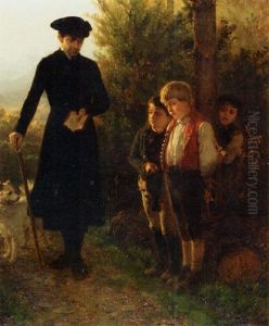 Flagrant Delit by Friedrich Hiddemann