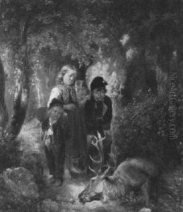 Nach Der Jagd by Friedrich Hiddemann