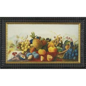A Still-life With Fruit And Mountains A Still-life With Fruit And Mountains