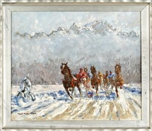 Trabrennen Auf Schnee Trabrennen Auf Schnee