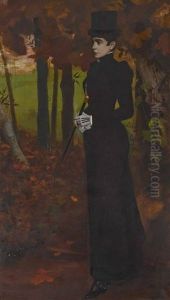 Prinzessin Gisela Von Bayern, Erzherzogin Von Osterreich by Otto Hierl-Deronco