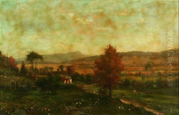 Farm In Autumn - view 1