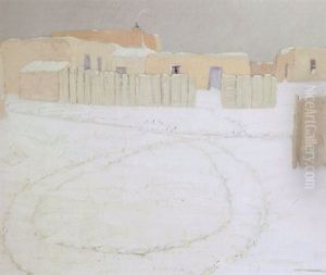 Taos In Winter by Victor, William Higgins