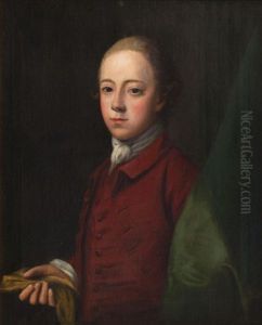 Portrait Of A Young Gentleman, Standing Half