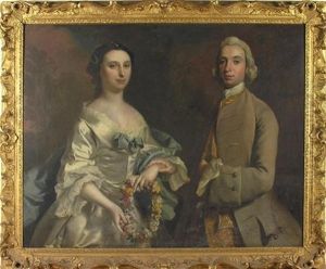 Portrait Of Mr And Mrs Edward Pryce Portrait Of Mr And Mrs Edward Pryce