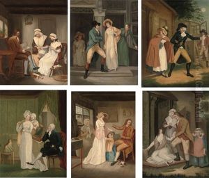 A Tale Of Love And Betrayal (set Of 6) by Joseph Highmore