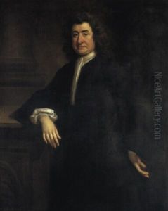 Portrait Of John Warner In Black Coat Portrait Of John Warner In Black Coat
