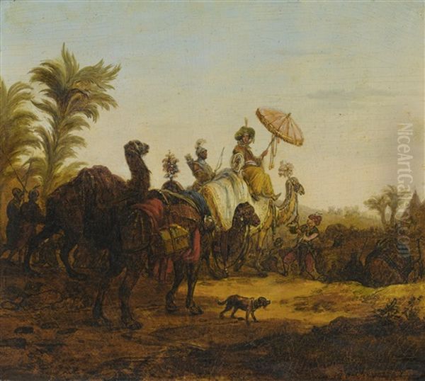 Caravan In The Desert - view 1