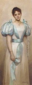 An Elegant Young Girl by Irene Hilberth