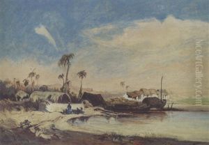 Mazaro, August, 1844 by Eduard Hildebrandt