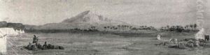 An Arab Camp In An Oasis