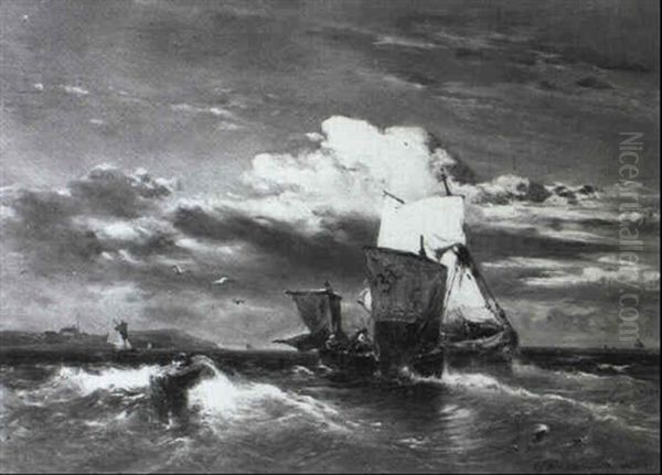 Segelboote Vor Der Kuste - view 1