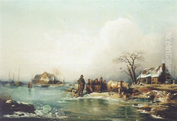 A Winter Conversation - view 1