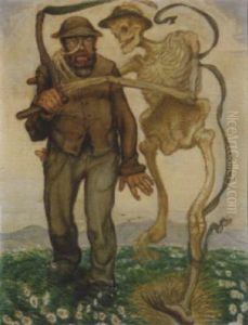Schnitter Und Tod by Adolf Hildenbrand