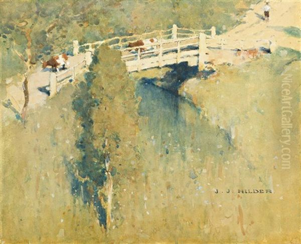 Bridge With Cattle Crossing - view 1