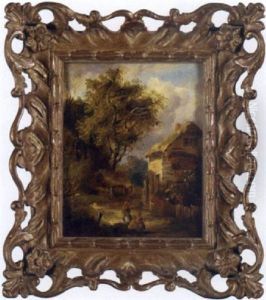 An Essex Cottage by Richard H. Hilder