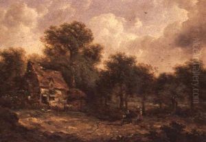 In The New Forest by Richard H. Hilder