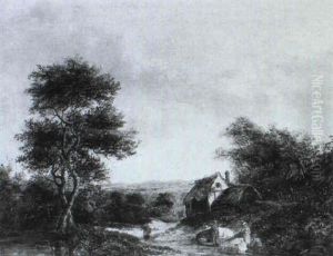 Englische Landschaft by Richard H. Hilder