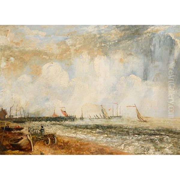Yarmouth Jetty (after John Constable) - view 1