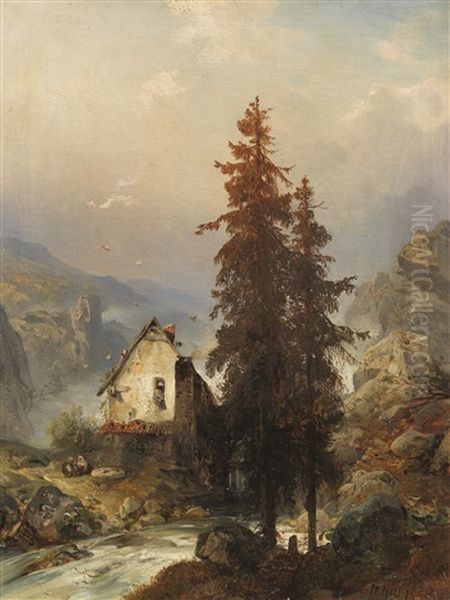 Muhle Im Gebirgstal - view 1