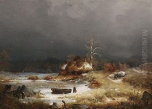Stiller Wintertag by Carl Hilgers