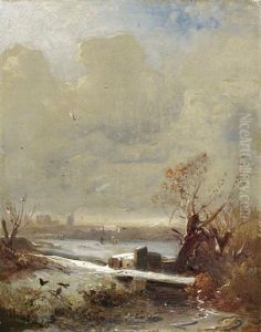 Wintermorgen by Carl Hilgers