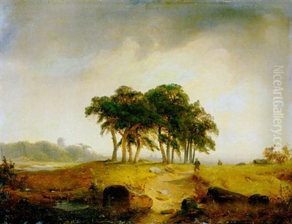 Weite Landschaft Mit Windmuhle - view 1