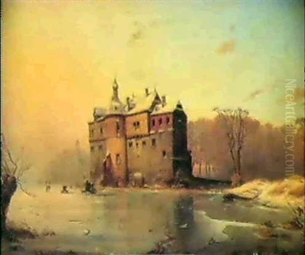 Wasserschloss Im Winter - view 1