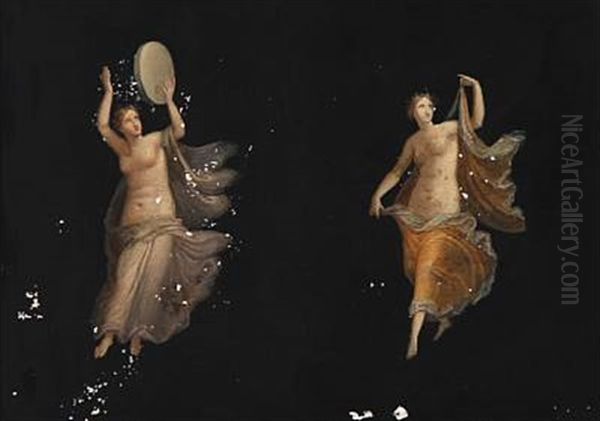 Two Womens In Pompeian Style - view 1