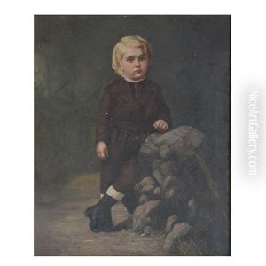 Portrait Of A Child by Andrew Putnam Hill