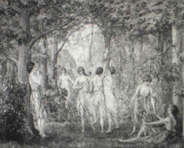 Diana And Nymphs Dancing - view 1