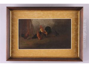 Barnyard Chickens by Howard L. Hill
