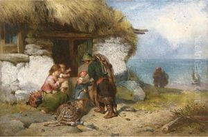 The Fisherman's Farewell by James John Hill