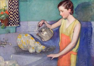 Washing The Dishes